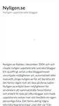 Mobile Screenshot of nyligen.se